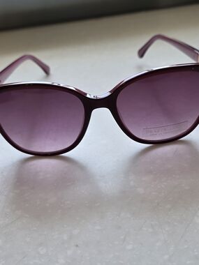 Draper James Burgundy & Pink Gradient Sunglasses